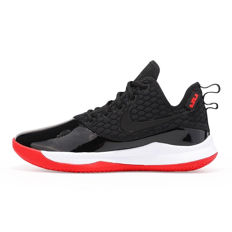 Nike LeBron Witness 3 Premium  Black Red  Men s BQ9819-001 EU 42