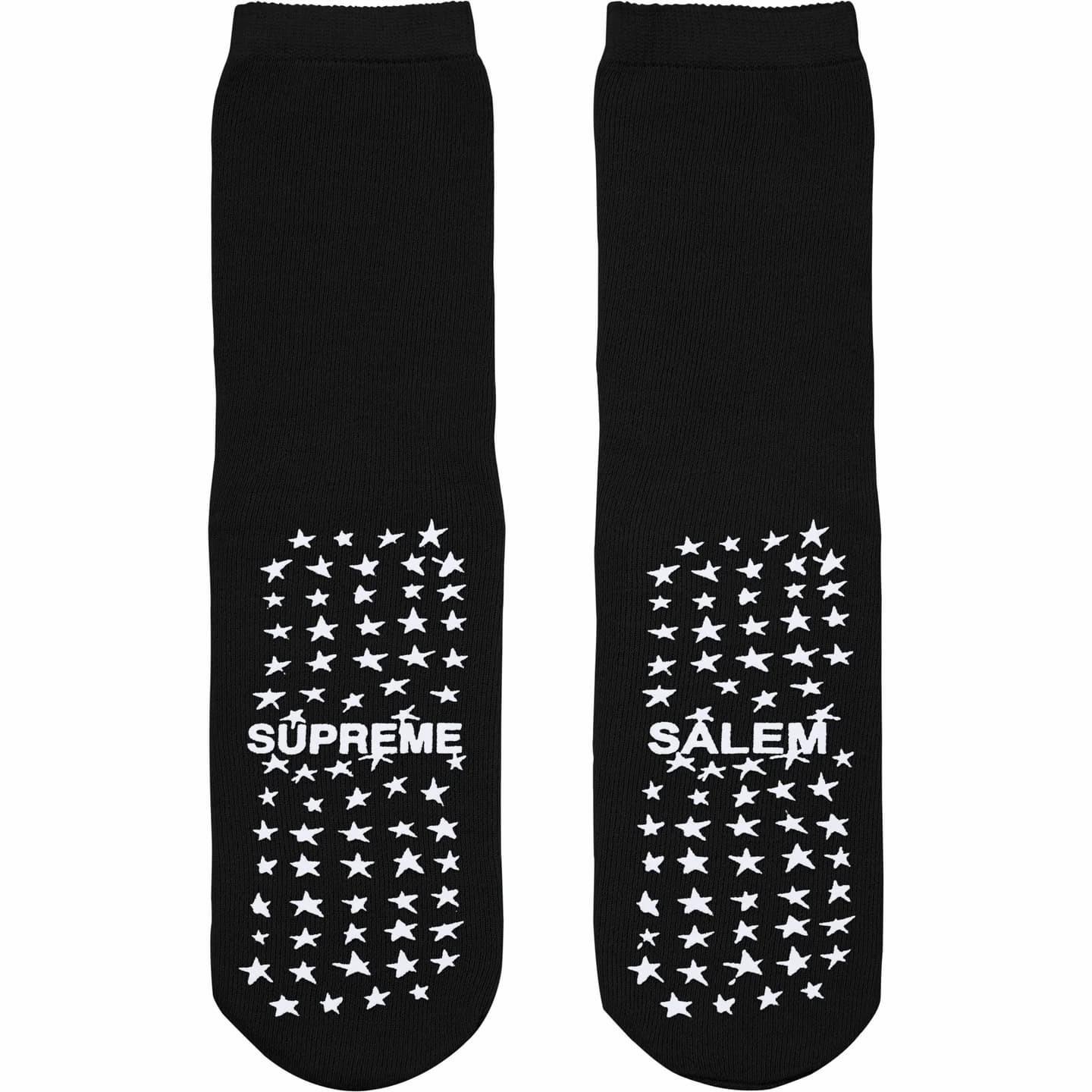 824021 Supreme SALEM Hospital Socks Black One-Size