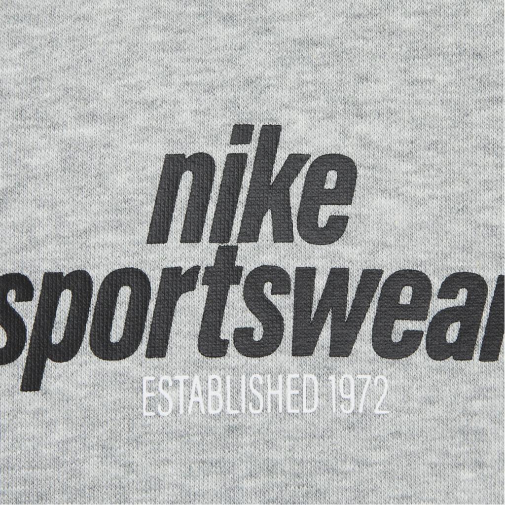 New Nike SportswearClub SS25 Sweatshirt Men's Light Gray HJ2174-063