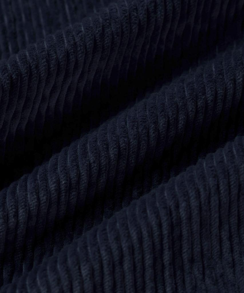 Michikoleondeonkosino Curved Corduroy Pants Deep Navy