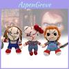 Adorable Chucky Plush Doll Pumpkin Design For Halloween Creative Decoration And Gifts