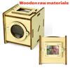 Wooden Science Technology Small Maker Diy Waist Flat Viewfinder Optical Steam Physics Experiment Toy Student Handicraft