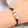 Sports Bracelet Rugby Braided Unisex Adjustable Ball Shape Bracelet Jewellery