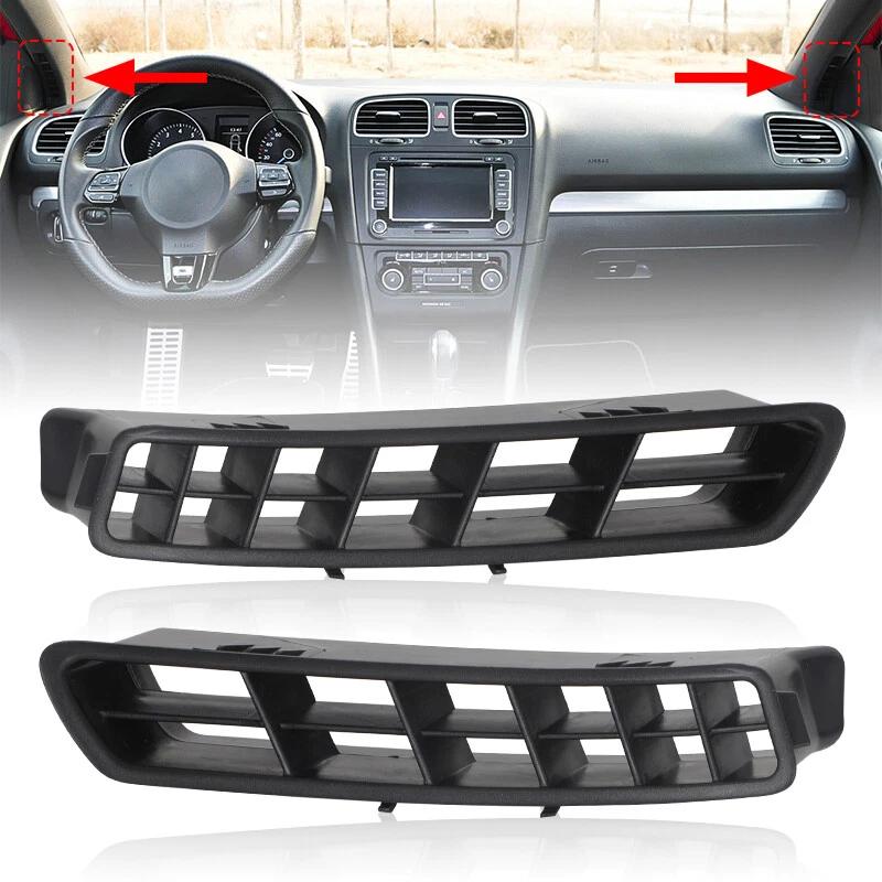 Auto Innenraum Windschutzscheibe A-Säule Innen Lüftungsauslass Abdeckung Verkleidung für VW Golf 6 GTI MK6 2009-2014 5KD867233 5KD8672335