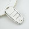 Car Key Cover Shell Fob Case Holder Bag for Hyundai Santa Fe Tucson 2022 NEXO NX4 Atos Solaris Prime Keyless Accessories