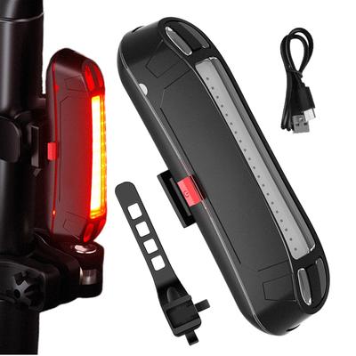 Rechargeable Bicycle Back Tail Rear Light MTBs Safety Warning Night Cycling Lantern Bicycle Accessories Waterproof Bike Lamp