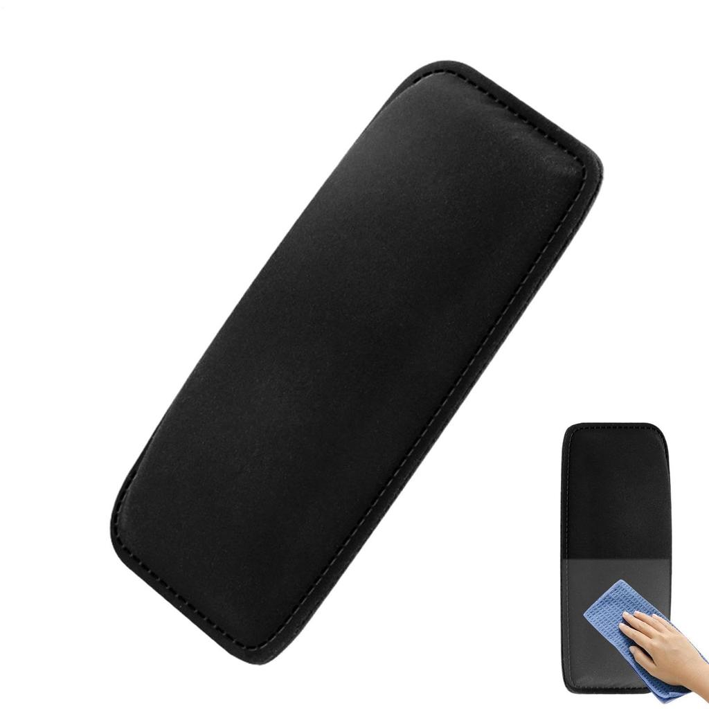 Gerinkoken Car Knee Pad Center Console Knee Pad Armrest Thigh Support Auto Handrail Cushion