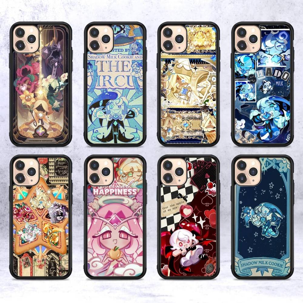 Game Cookie Run Kingdom Phone Case For IPhone 17 Pro 16 Plus 16 Pro Max 15 14 13 12 11 PC+TPU Back Cover