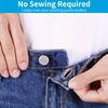 22pcs of Denim Button Extenders Adjustable Waist Extenders for Pants Suitable for Both Men And Women Available in Various Colors
