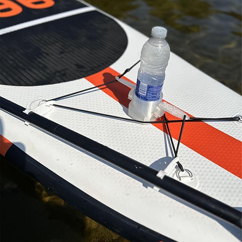 2 Kayak Paddle Leashes - Easy-to-Install Kayak Mounts | Quick-Release Paddle Racks, Water Sports Accessories, Durable Clamps