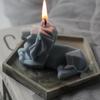 1 Pcs New Geometric Lion Template Silicone Mold Making Candle DIY Handmade Candle Mold Christmas Gift Christmas Home Decoration