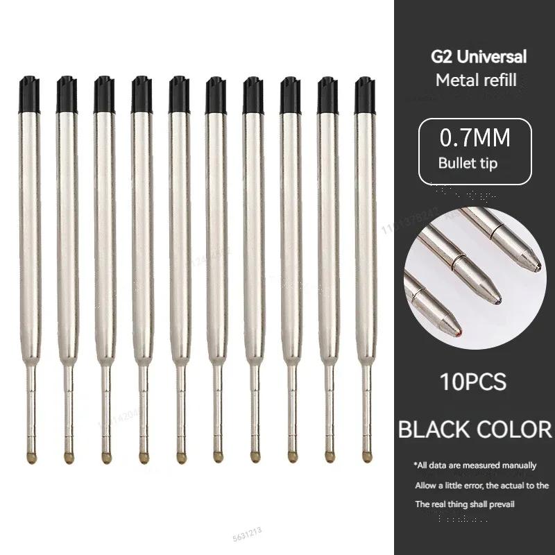 5/10/20pcs L:3.9 In/99mm Ballpoint Pen G2 Refills for Medium Point Blue Red Black Ink Rods for Writing Office Stationery