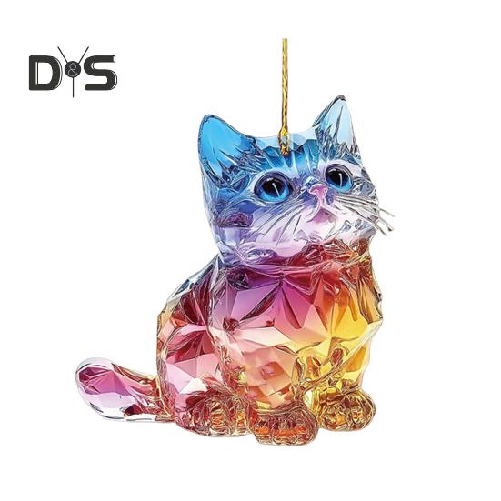 

Барвисті прикраси з тваринами Акриловий брелок Рюкзак Підвісні прикраси Автомобільні дзеркала заднього виду Аксесуари Сумка Ключові прикраси до Дня святого Валентина B