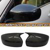 For INFINITI G25 G37 Q40 Q60 2009-2013 Car Side Rearview Mirror Cover Wing Cap Exterior Door Rear View Mirror Cover Accessories