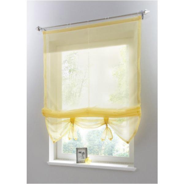 Te-24B Piercing Roman Curtain, Lifting Curtain, Kitchen Study Balcony Bay Window Curtain