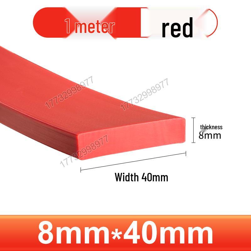 High-Temperature Resistant Transparent Silicone Rubber Sealing Strip
