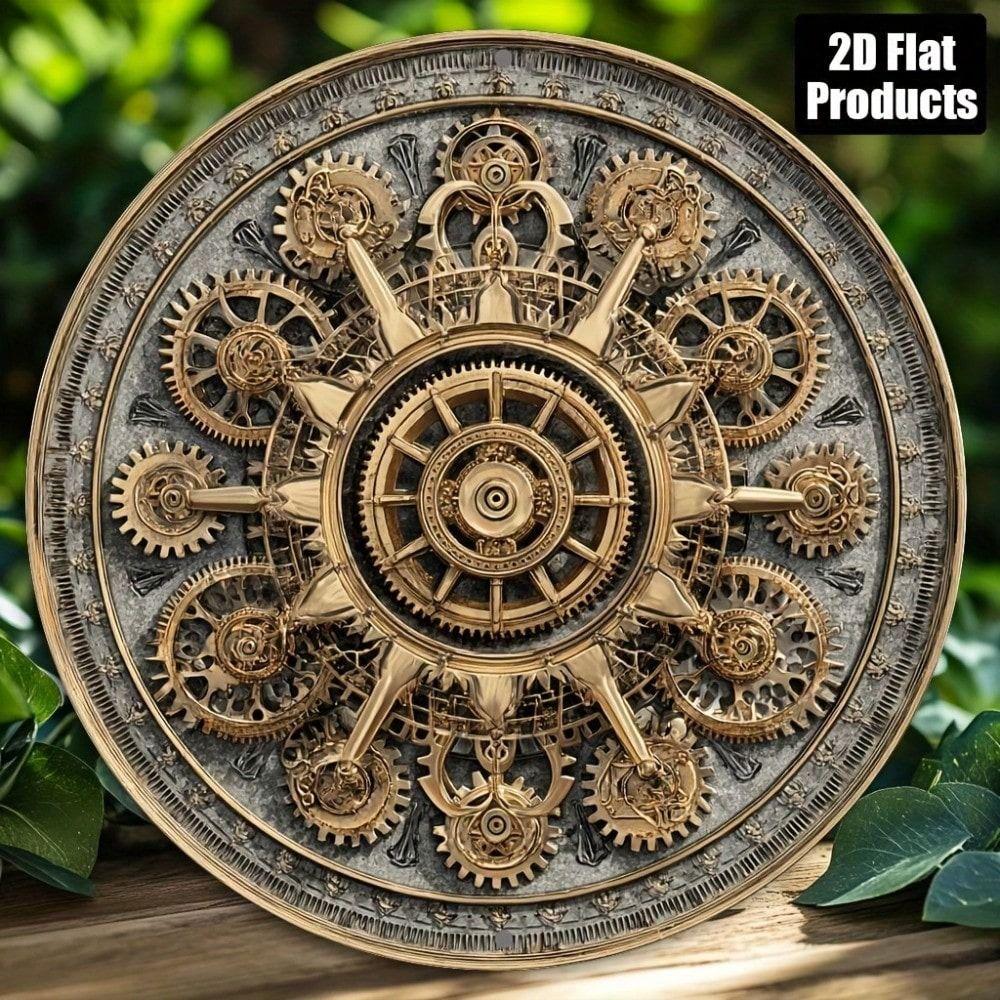 Metal Tin Sign Retro Art 20x20cm Home Wall Decor