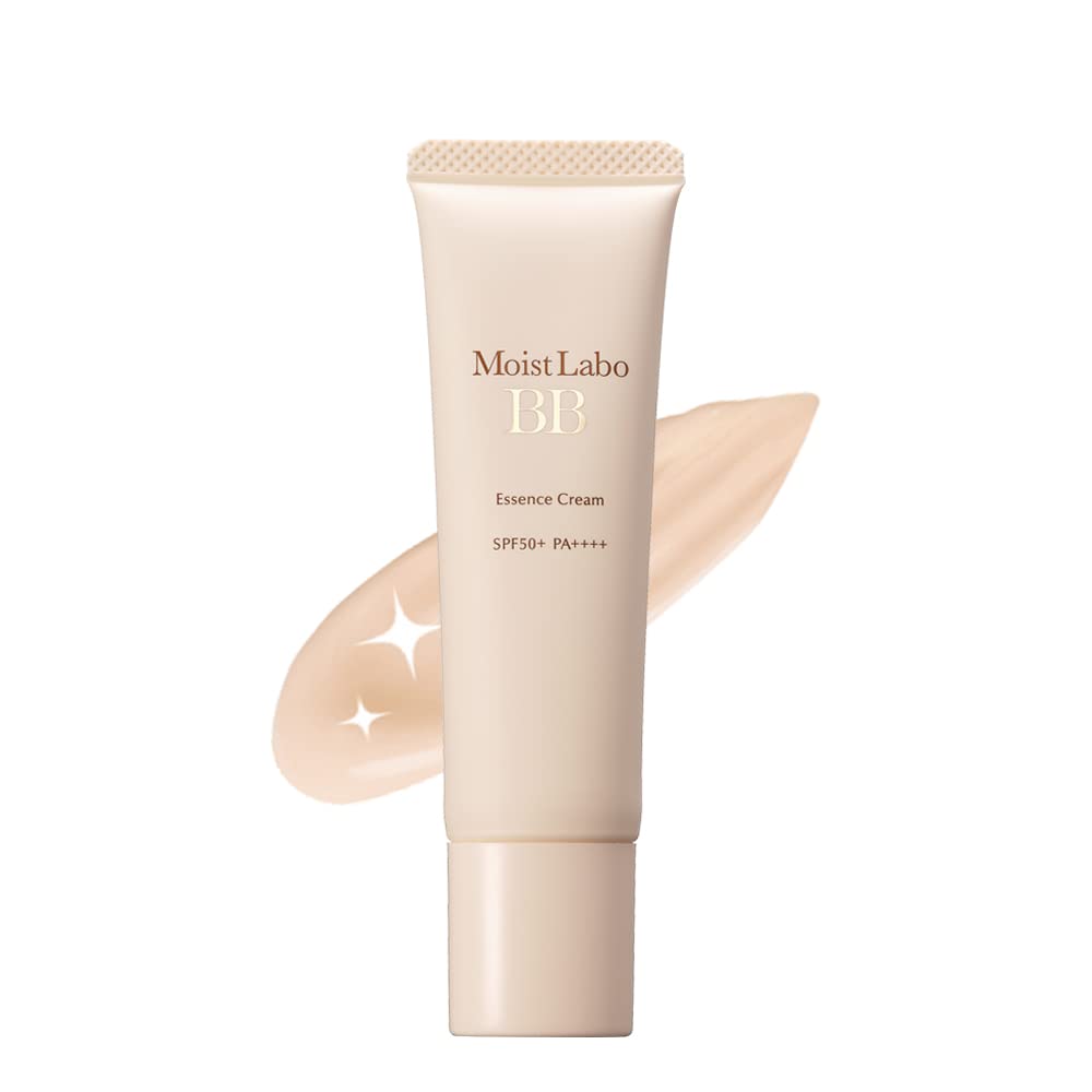 Moist Labo BB Essence Cream 30g SPF50 Made In Japan [Quasi-drug] <Shiny Beige> PA++++ (High Moisture/Pore Coverage)