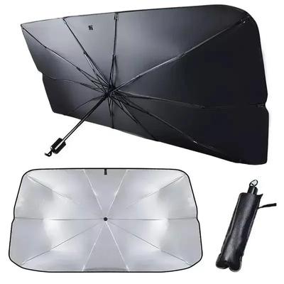 Parasole per auto, parasole pieghevole per parabrezza, parasole anteriore, parasole per finestrino auto, accessori per la protezione solare estiva