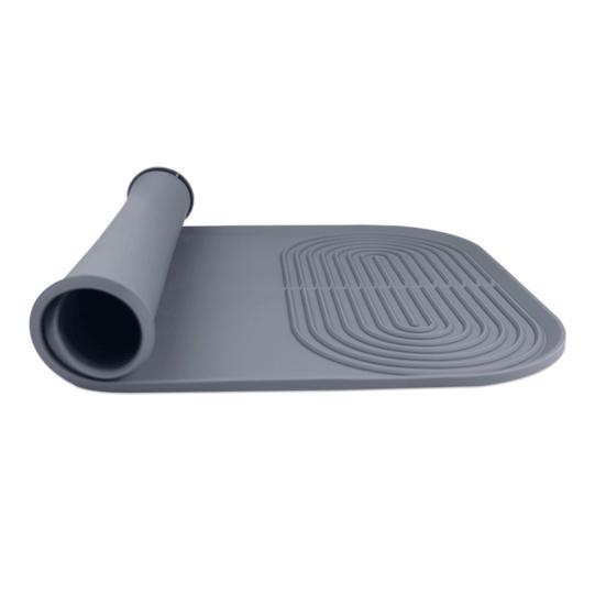 Silicone Coffee Maker Mat Kitchen Countertop Drying Mat Anti-slip Rectangle Quick Dry Dish Bowl