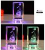 Romantic Rose Night Light: Crystal Ornament and Valentine's Confession Gift
