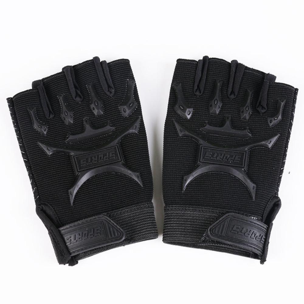 New spring and summer outdoor tactical riding gloves men's and women's motorcycle half-finger sports fitness gloves children's gloves