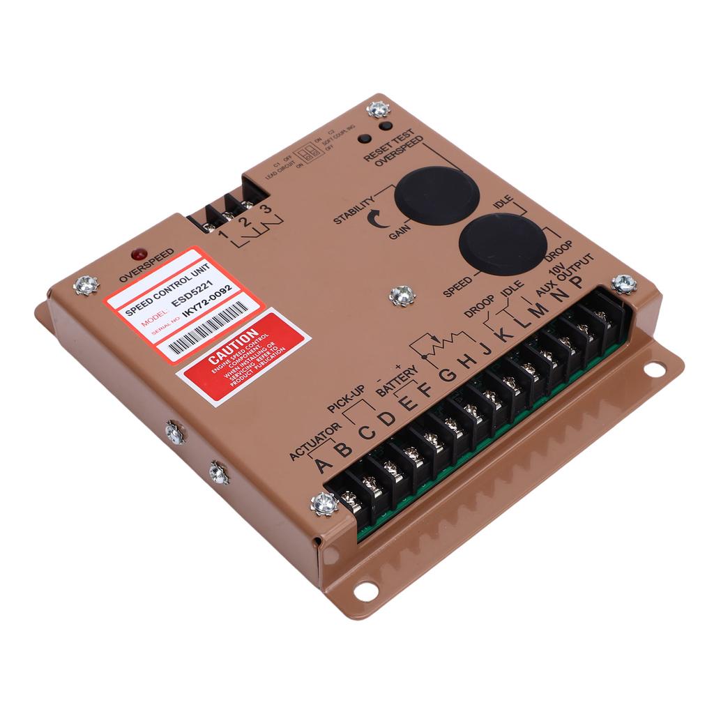 ESD5221 Speed Control Unit Generator Engine Control Module Controller Governor Easy Install