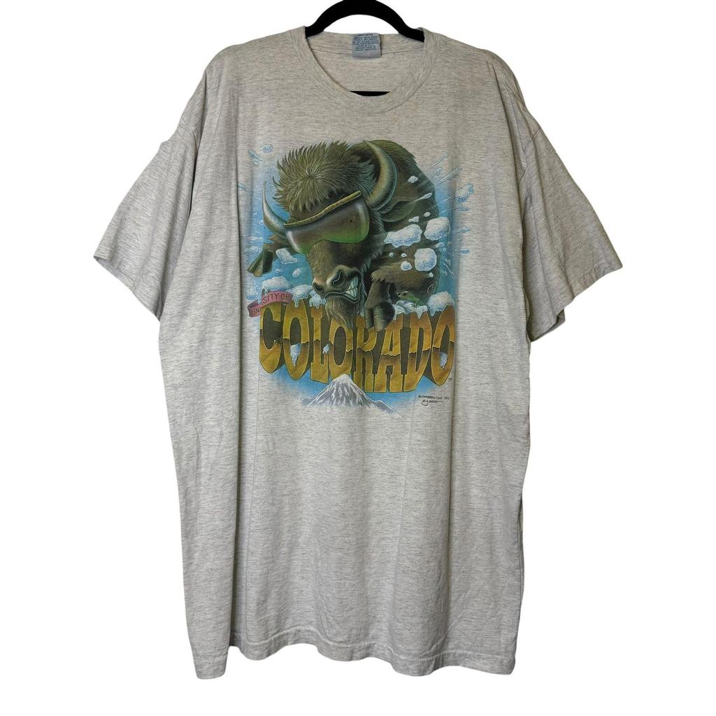 90's Colorado Buffaloe Explosion T shirt Sz 3XL