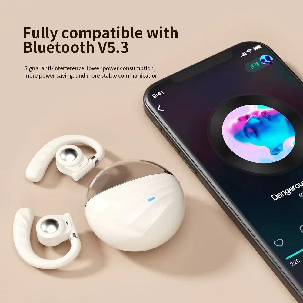 Niye New Air Conduction Earphones Wireless Bluetooth5.3 Open OWS Headset High-definition Calls Hearing Aids