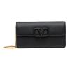 Vlogo Signature Pebbled Calfskin Chain Shoulder Bag Clutch Tote Wallet Women Bags Black ZW2P0-S93RQR-0NO