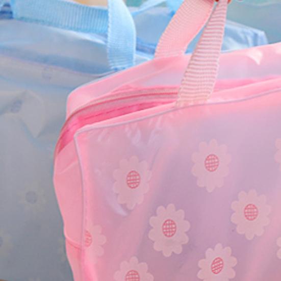 Portable Flower Waterproof Makeup Cosmetic Toiletry Travel Wash Pouch Holder Bag