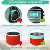 Silicone Bands Elastic Sublimation Paper Holder Ring Band Prevent Ghosting Water Bottle Bands with Gloves for Cord Bag Wrapping