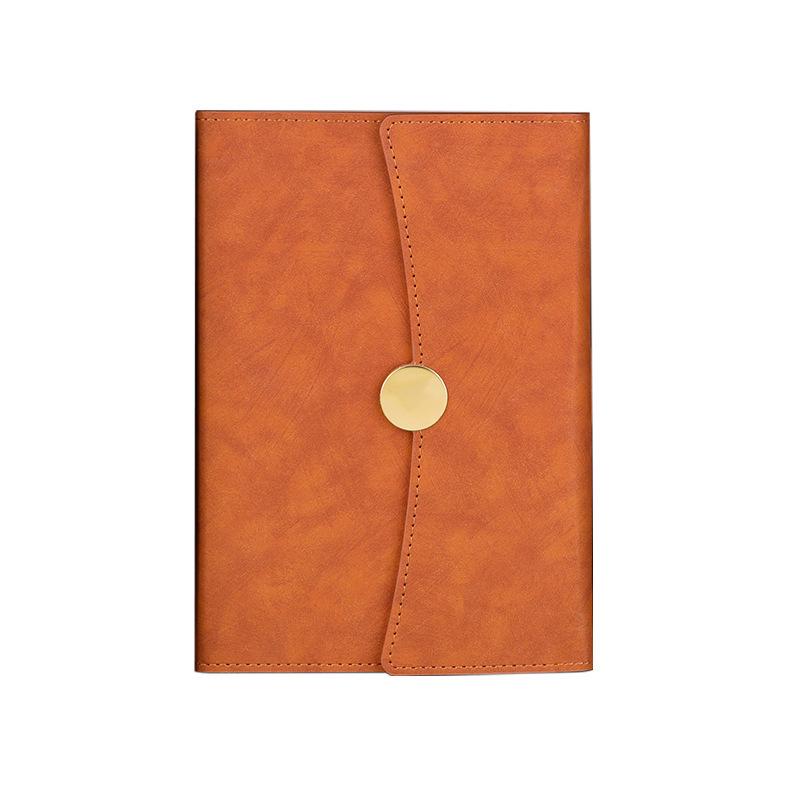 Custom Logo Leather Journal Set: Laptop Gift Box with Three-Fold Thickened Notebook for Creative Business.