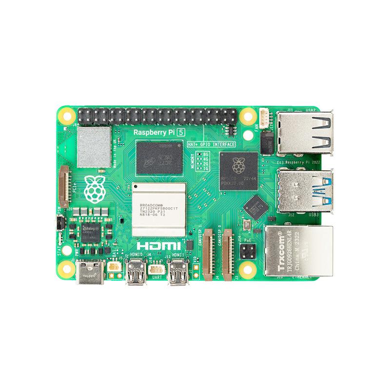 Himbeer-Pi 5: Entwicklungsplatine der 5. Generation mit Kühlkörper & Netzteil-Kit, Überlegene Leistung gegenüber Raspberry Pi 4B