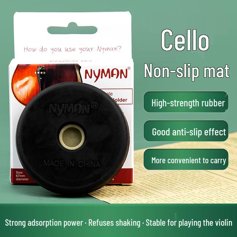 NYMAN Cello Non-Slip Mat Black Hole Anti-Slip Pad Rubber