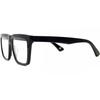 Smartbuy Collection Full Rim Square Black Unisex Eyeglasses Sei 06 C02