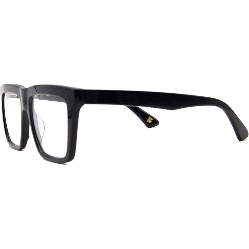 Smartbuy Collection Full Rim Square Black Unisex Eyeglasses Sei 06 C02