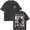 Anime Dorohedoro Kaiman Graphic Print TShirt Men Women Cotton Gothic Streetwear Hip Hop Fashion Summer Casual Oversized New Tee