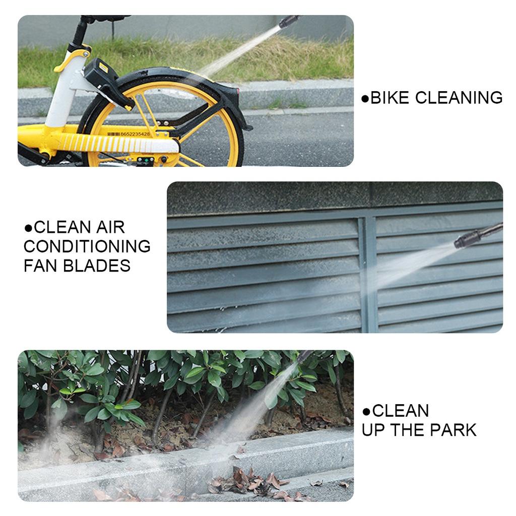 Handheld High Pressure Cordless Car Washer 160W 12V Spray Washer Powerful Water Cleaner Garden Water Jet With 1/2PC Battery