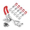 6Pcs Toggle Latch Clamp Adjustable Toggle Clamps Latch Heavy Duty Toggle Latches 330Lbs Holding Capacity Pull Latch Clamp
