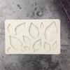 Rose Leaves Embellisment Silicone Fondant Mould Cake Decor Sugar Chocolate Mold