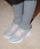 Tthone Freya Strap Velcro Sneakers 4Cm [Grey]