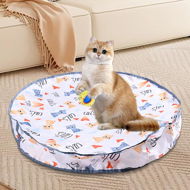 Interactive Cat Toys Interactive Kitten Hunting Hide And Seek Toy Rolling Ball Simulated Interactive Hunting Cat Toy for Cats