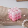 Macaron Color Bubble Rubik's Cube Aromatherapy Candle Creative Aromatherapy Souvenir Shape Candle Ornament