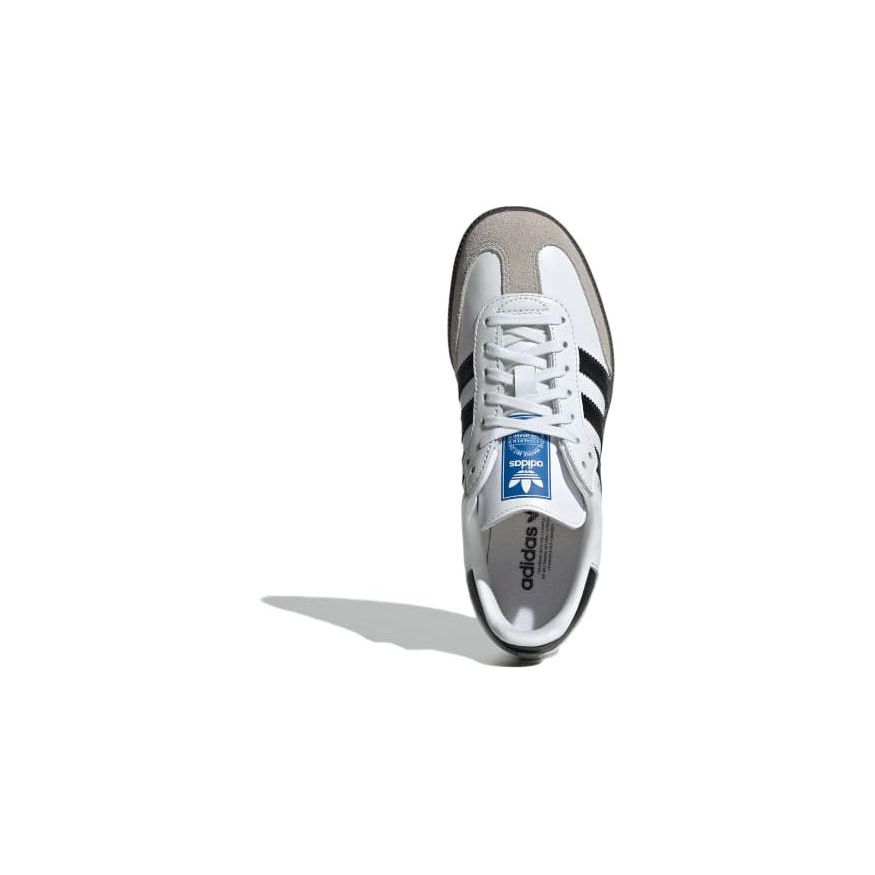 adidas Samba OG J White Black Gum Kids Sneakers Cloud-White Core-Black IE3675