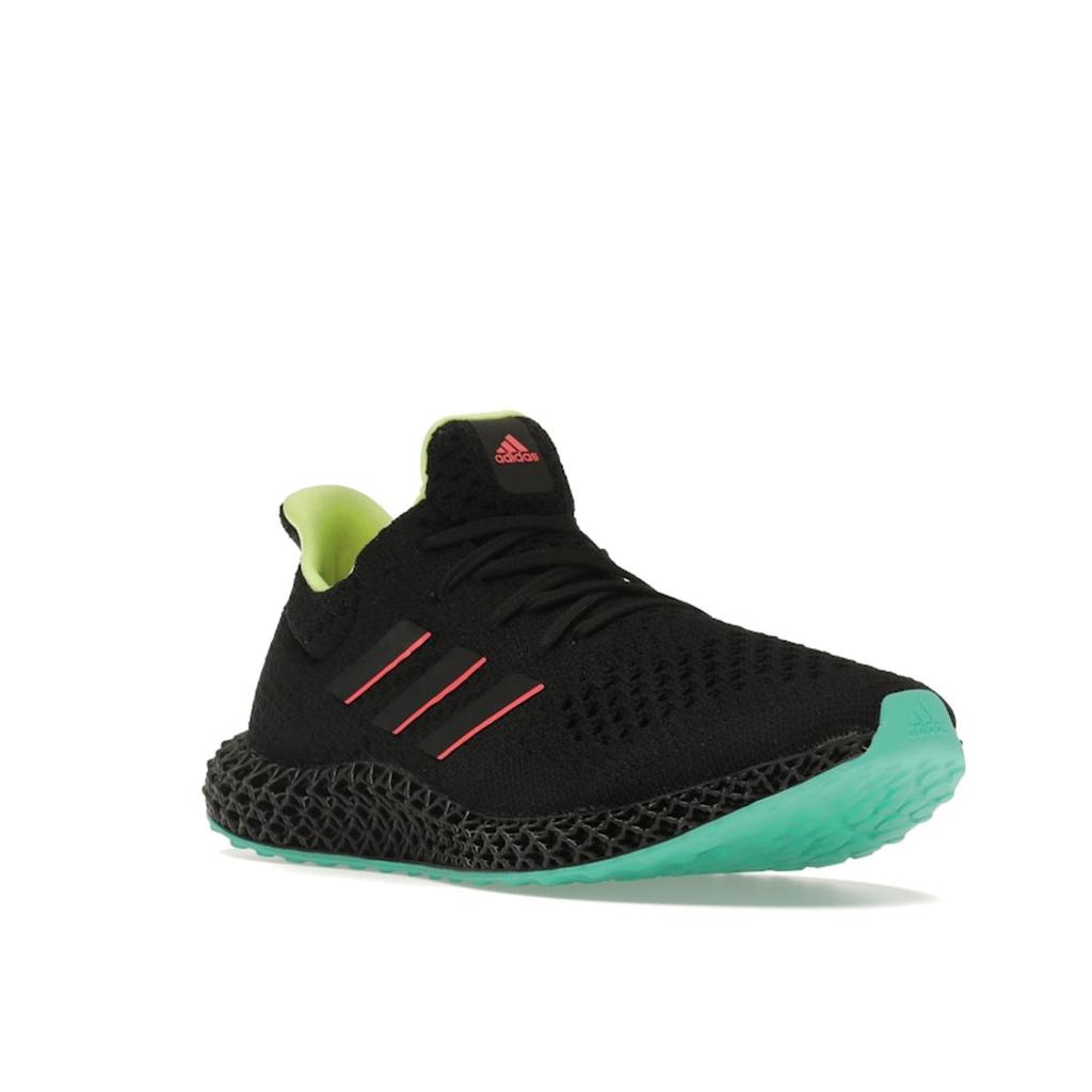 Adidas Futurecraft 4D Black Carbon Turbo Unisex Sneakers Core-Black GZ8626