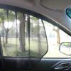 4 PCS Magnetic Design Car Window Sunshade Cover Mesh Material Car Privacy Shield  Rear Window