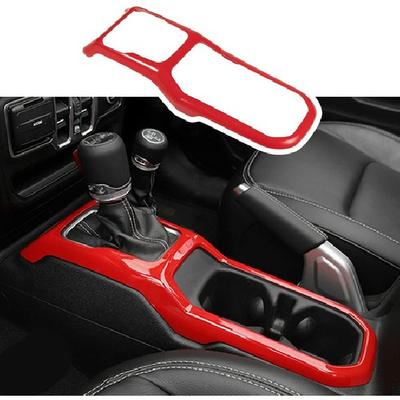 Gear Shift Cup Holder Panel Trim Cover Decoration Frame for Jeep Wrangler JL JLU