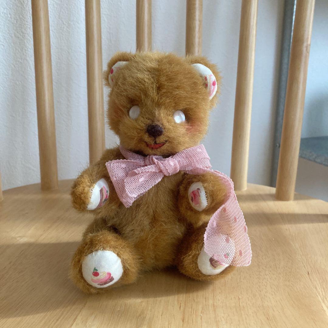 

[USED] Teddy bear handmade by Midori Yamabuki