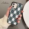 Argyle Plaid telefoonhoesje voor iPhone 11 12 13 14 Pro Max mini X XR XS SE 2020 5 6S 7 8 Plus Samsung Galaxy S21 S22 Cover shell